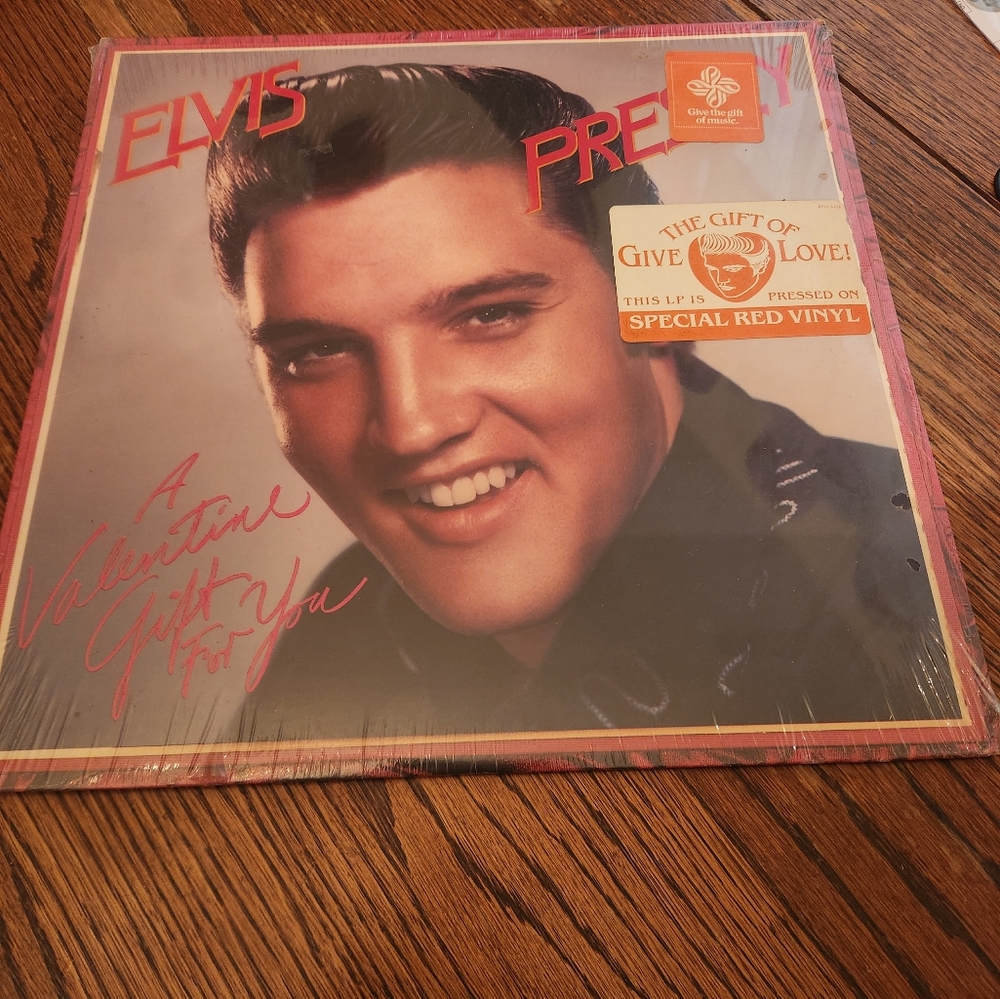 Special Edition Valentines Day Elvis Presley Vinyl Record
